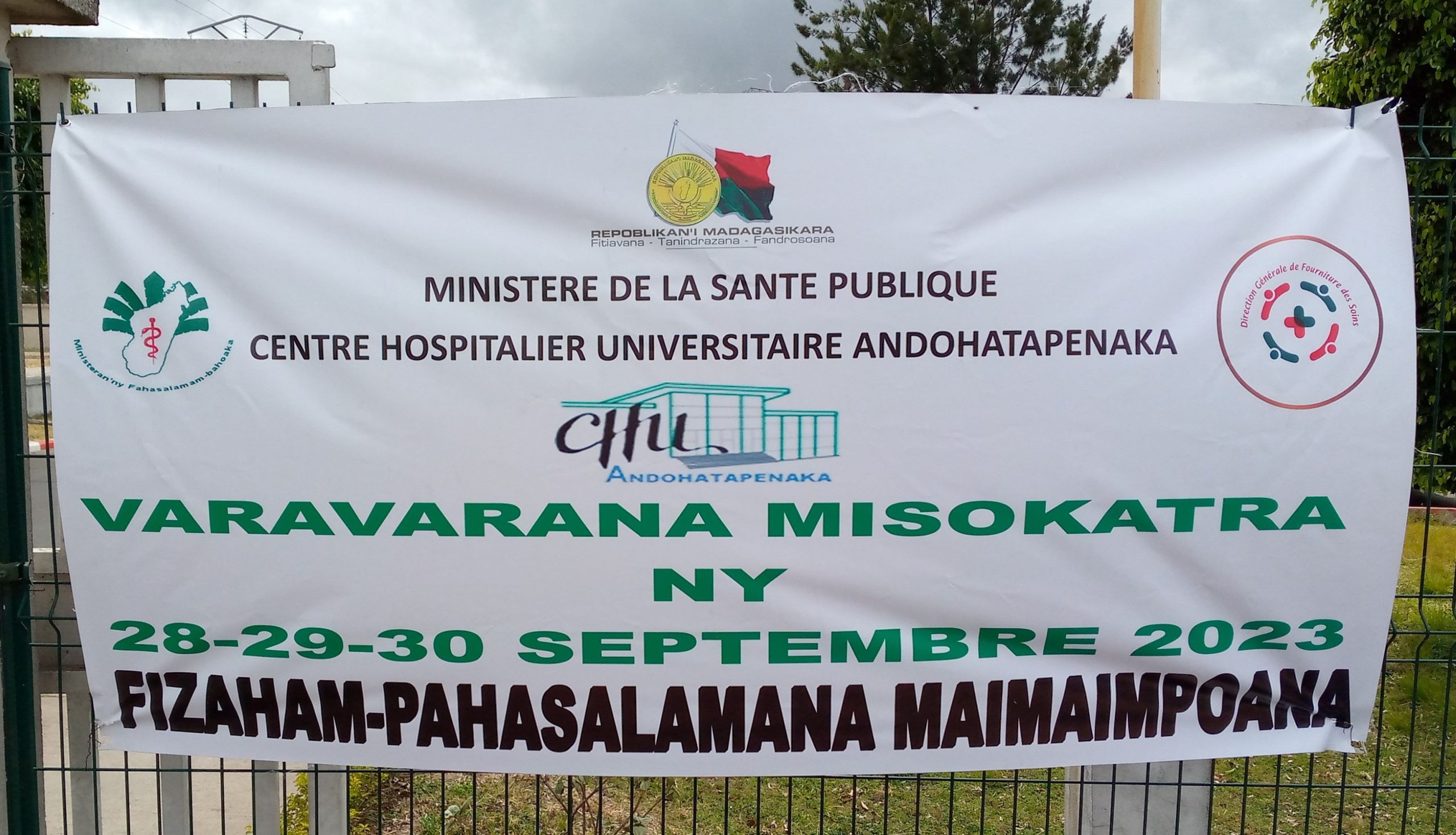 Varavarana misokatra eto anivon’ny Hopitaly